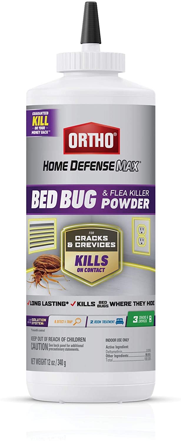 Ortho 4389005 Bed Bug Powder and Flea Killer- Best Bed Bug Powder