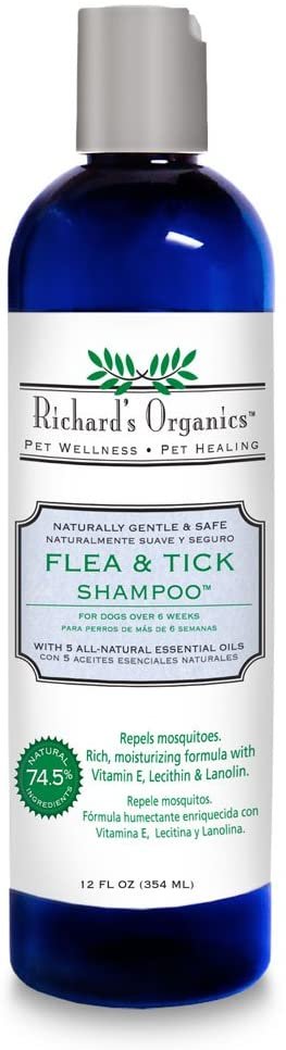 Richard's Organics Flea Shampoo for Dogs