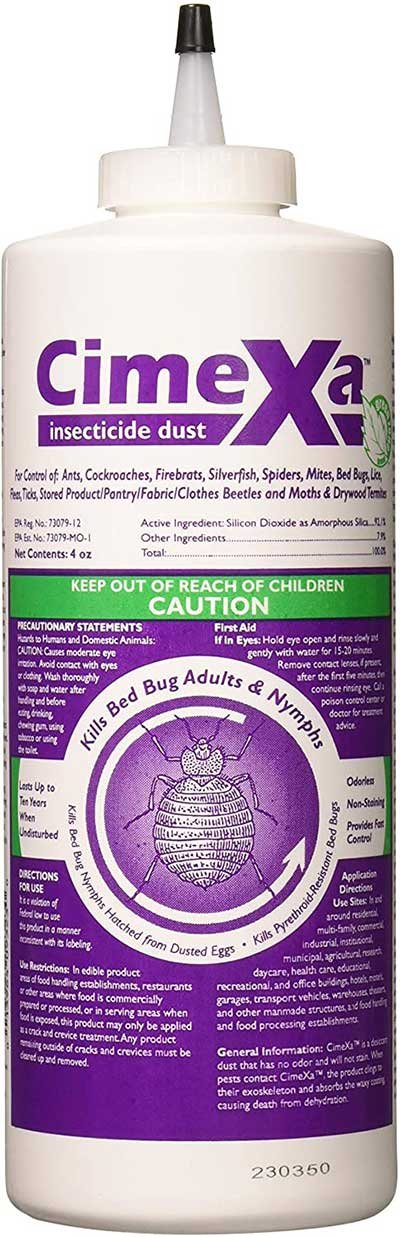 Rockwell Labs CXID032 Cimexa Insecticide Dust for Bed Bugs