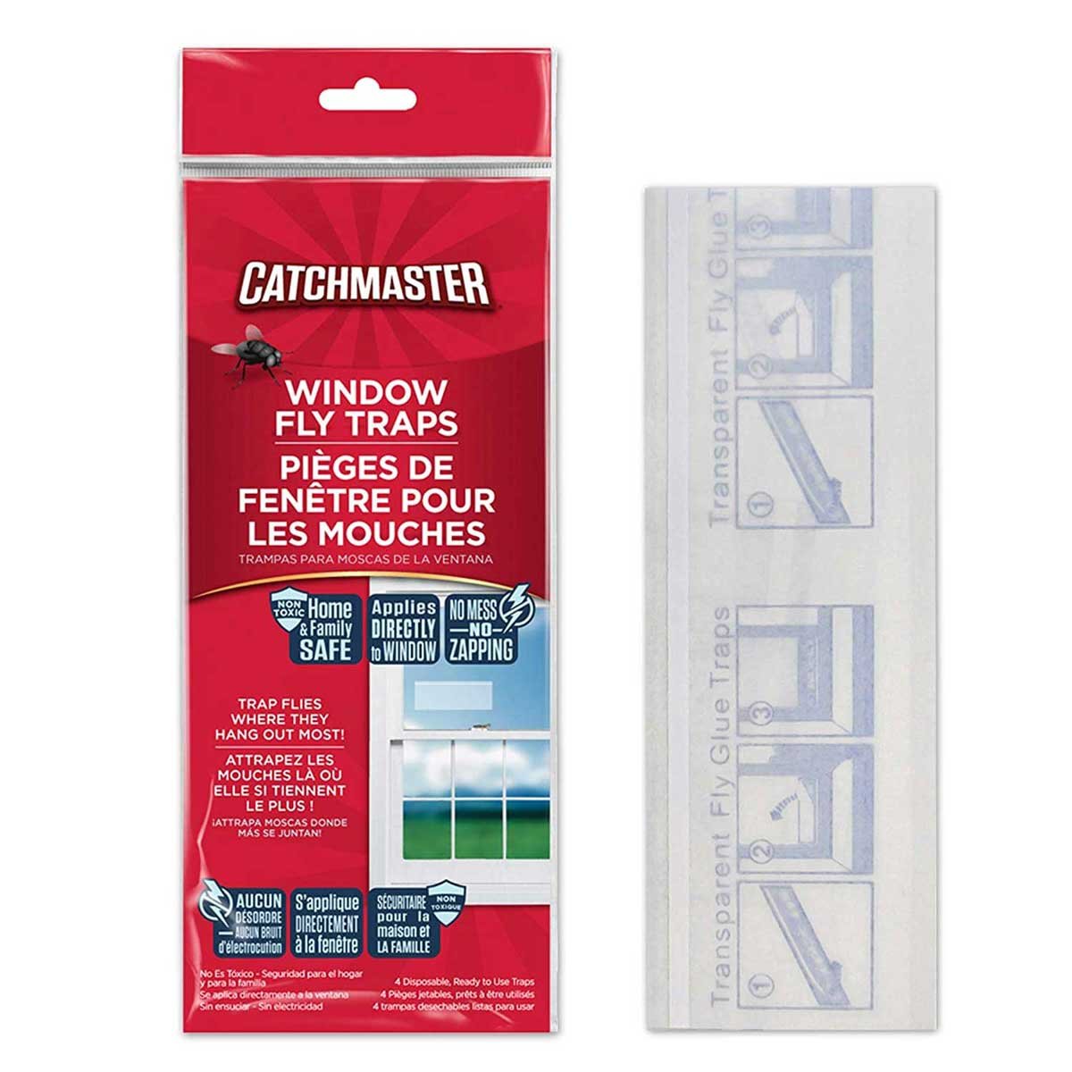 Catchmaster Bug & Clear Window Fly Traps- Best Fly Trap