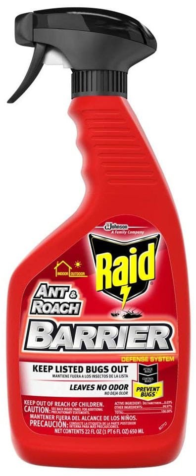 Raid Ant & Roach Barrier Manual Trigger - best cockroach repellent