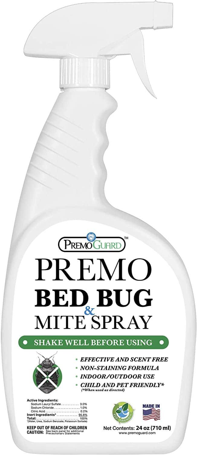 Bed Bug & Mite Killer Spray by Premo Guard