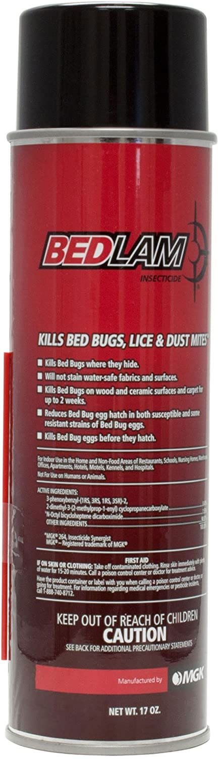 Bedlam Insecticide Spray – Kills Dust Mites, Bed Bugs, & Lice