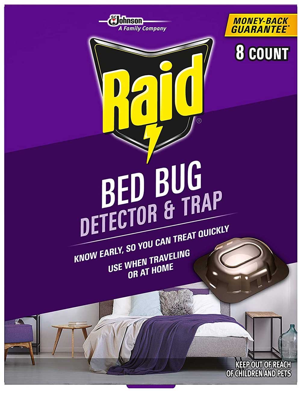 Raid Bed Bug Detector & Trap