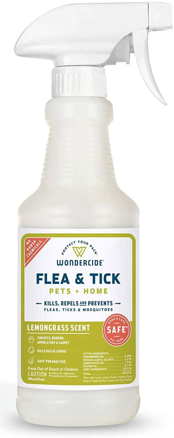Wondercide - Flea, Tick, and Mosquito Spray for Dogs, Cats, and Home