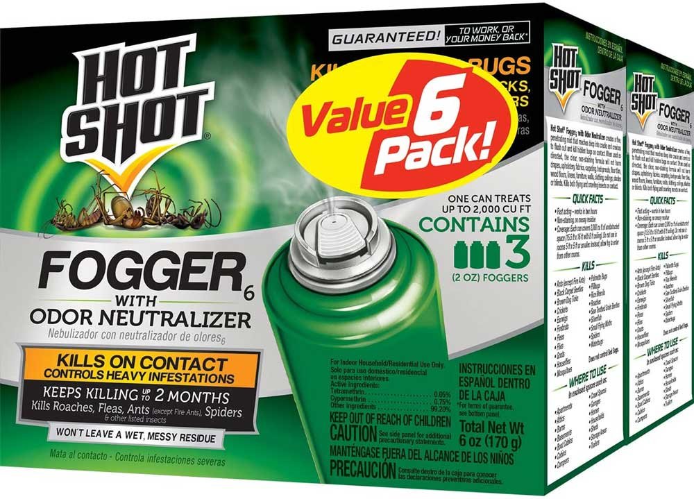 Hot Shot Fogger with Odor Neutralizer -